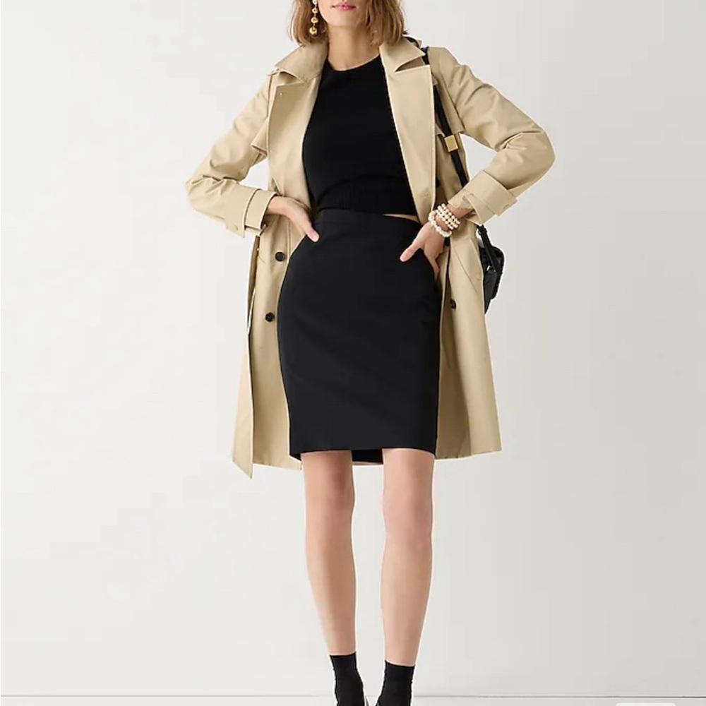 J.Crew No. 2 Pencil skirt in Italian stretch wool